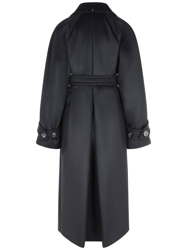 Sportmax 'Leandro' Black Virgin Wool Coat - MAX MARA SPORTMAX - BALAAN 3