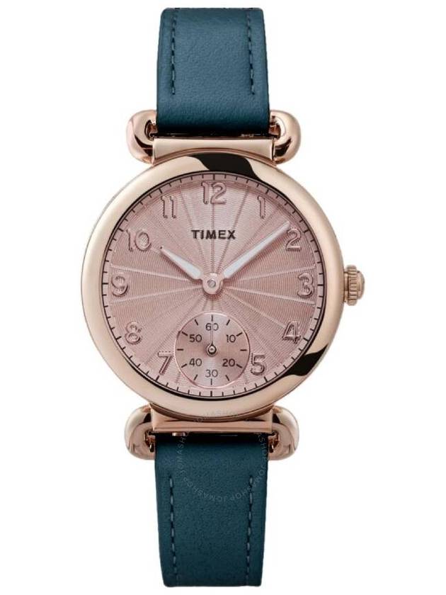 Timex Model 23 Quartz Rose Gold Dial Ladies Watch TW2T88200 - TIMEX - BALAAN 1