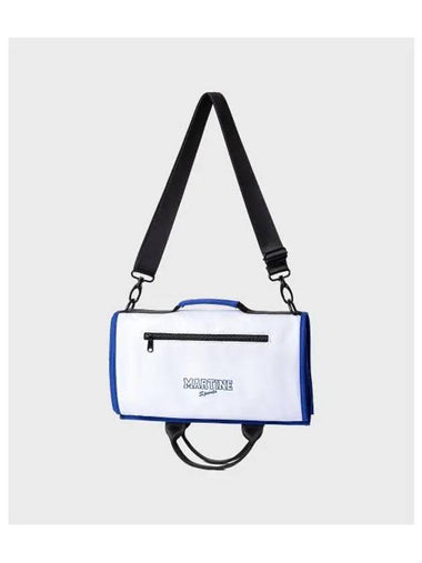 U foldable carrier white blue whiteBLUE - MARTINE ROSE - BALAAN 1