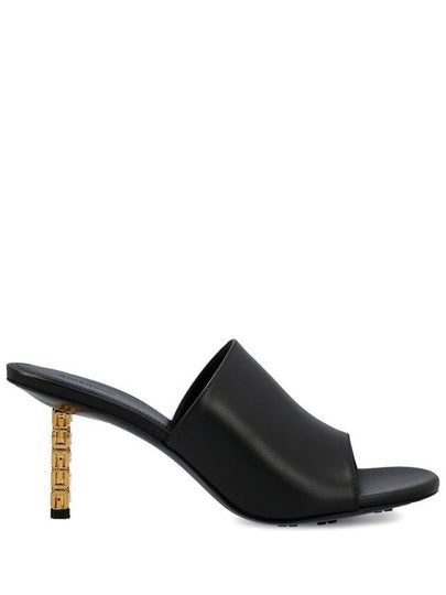 G Gold Cube Mules Sandal Hills Black - GIVENCHY - BALAAN 2