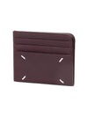 Four Stitch Card Wallet Merlot - MAISON MARGIELA - BALAAN 1