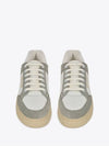 SL 61 Suede Low Top Sneakers White - SAINT LAURENT - BALAAN 3