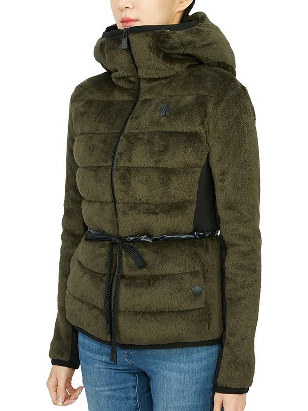 Women's Grenoble Hooded Padding Green - MONCLER - BALAAN 4