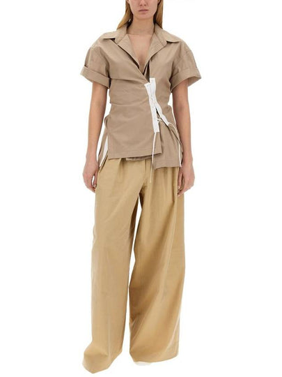 Dries Van Noten Wide Leg Pants - DRIES VAN NOTEN - BALAAN 2