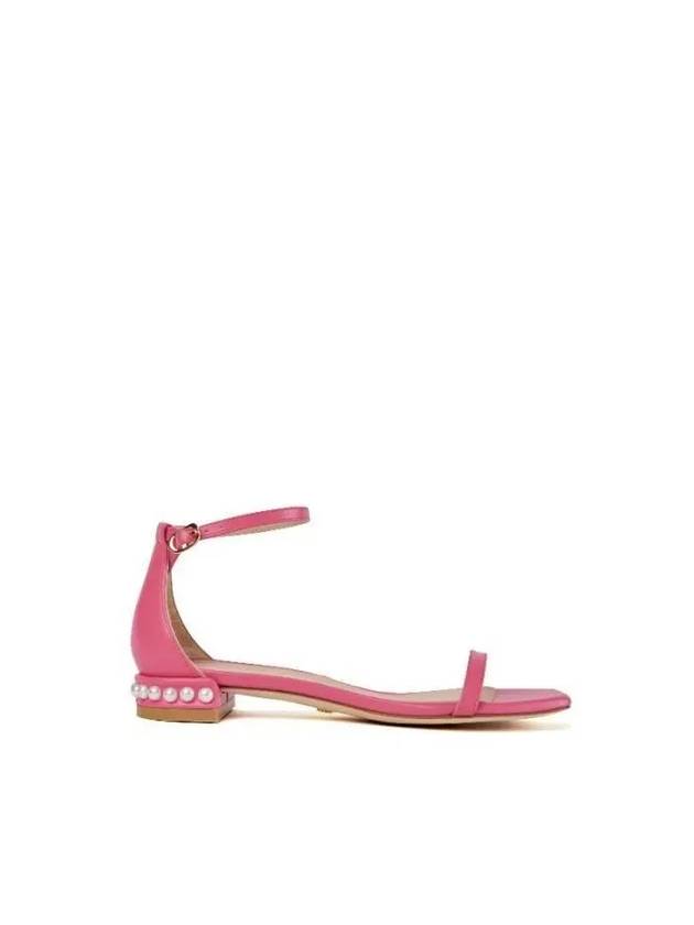 STUART WEITZMAN Pearl embellished strap flat sandals SD314SMO SMOOTH CALF HOT - ETC - BALAAN 1