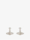 Mini Bas Relief Drop Earrings Silver - VIVIENNE WESTWOOD - BALAAN 4