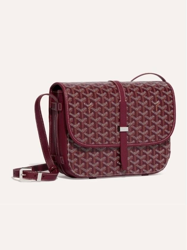 Belvedere MM Cross Bag Burgundy - GOYARD - BALAAN 2