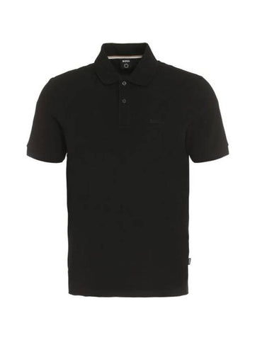 polo t-shirt 50468362 001 black - HUGO BOSS - BALAAN 1