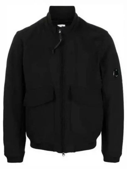 Shell-R Bomber Jacket Black - CP COMPANY - BALAAN 2