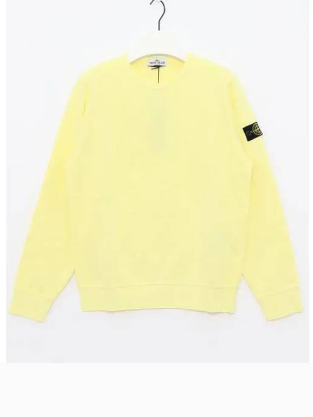 Kids Wappen Patch Basic Sweatshirt Orange - STONE ISLAND - BALAAN 2