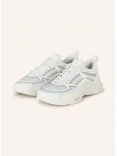 Women s Leather Trimmed Sneakers White 5W2S0JV5 YFD Z1G 1337523 - VALENTINO - BALAAN 1