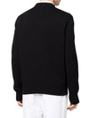 Logo Intarsia Knit Top Black - ALEXANDER MCQUEEN - BALAAN 6