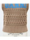 brown knit sleeveless - GANNI - BALAAN 4