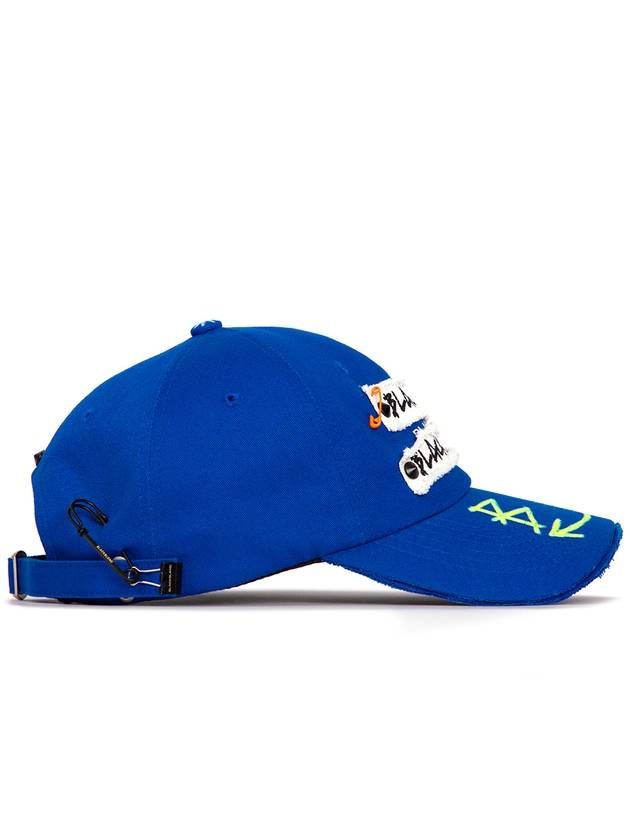 Big Smile Patch Logo Cap Blue - BLACKBLOND - BALAAN 3