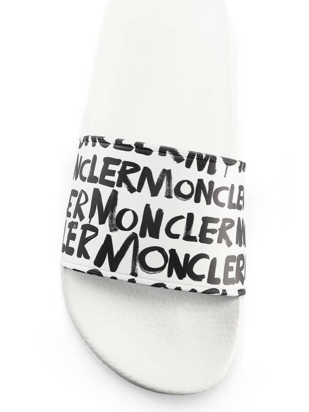 JEANNE English lettering logo women's sandals slippers E1 09A 2020500 01A9M - MONCLER - BALAAN 5