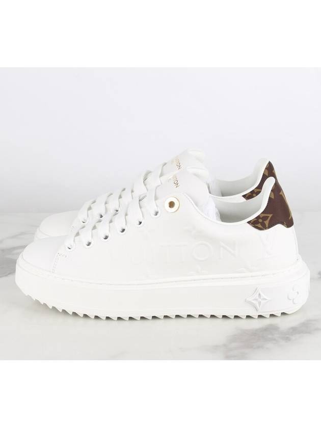 Monogram Time Out Initial Sneakers 35 220 - LOUIS VUITTON - BALAAN 5