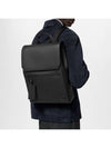 Fastline Leather Backpack Black - LOUIS VUITTON - BALAAN 9