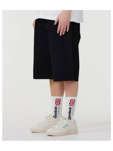 Daily Cotton Bermuda Pants Black - REEBOK - BALAAN 1