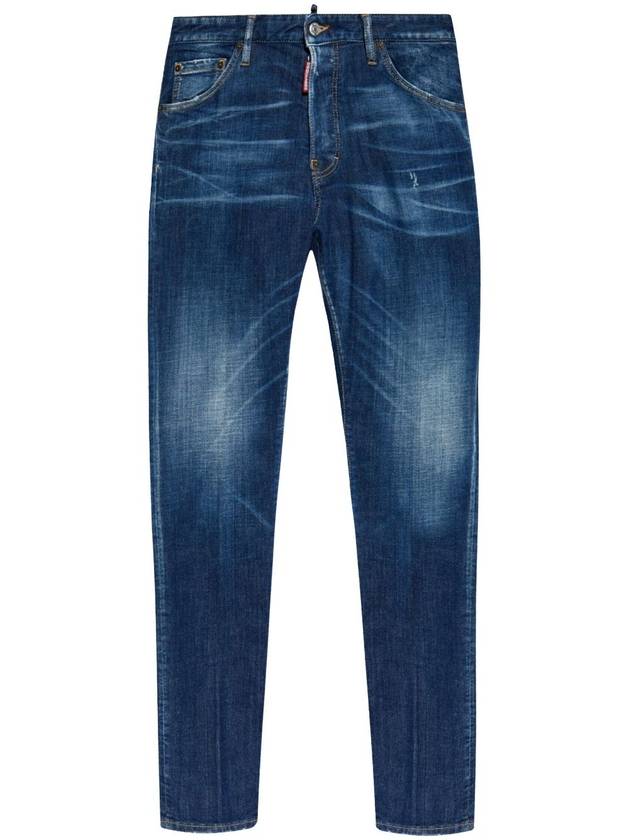 Basic Washing Skater Jeans Blue - DSQUARED2 - BALAAN 3