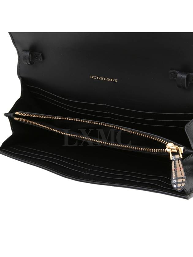 Mini Cross Henry Check Wallet On Chain Clutch Bag - BURBERRY - BALAAN 8