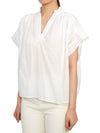 Corey Women s Short Sleeve Blouse 4EVA42 V09005 001 - VANESSA BRUNO - BALAAN 3