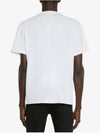 Skeleton Logo Short Sleeve T-Shirt White - ALEXANDER MCQUEEN - BALAAN 6