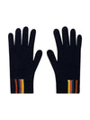 Striped Ribbed Merino Wool Gloves M1A-410AL-M394-47-0 B0080433743 - PAUL SMITH - BALAAN 1
