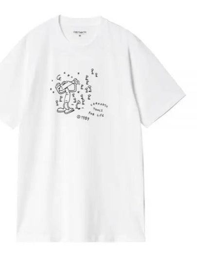 Tools For Life Short Sleeve T-Shirt White - CARHARTT WIP - BALAAN 2