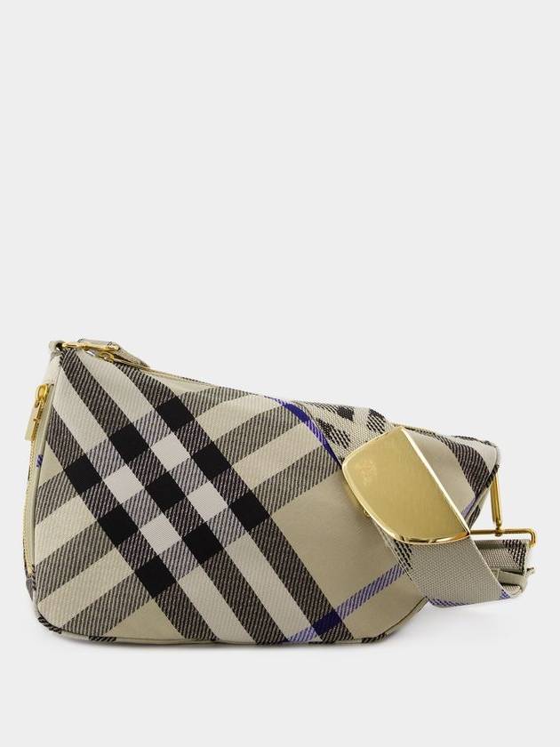 Shield Check Medium Cross Bag Beige - BURBERRY - BALAAN 2