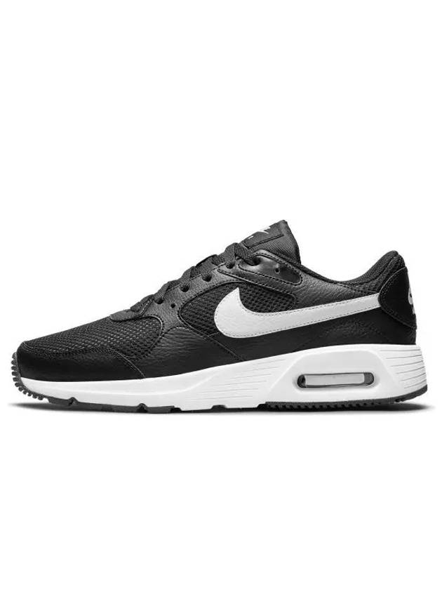 Air Max SC Low Top Sneakers Black White - NIKE - BALAAN 2