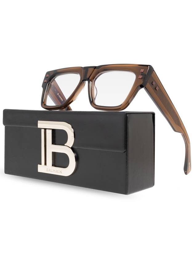 Balmain Prescription Glasses, Women's, Brown - BALMAIN - BALAAN 3