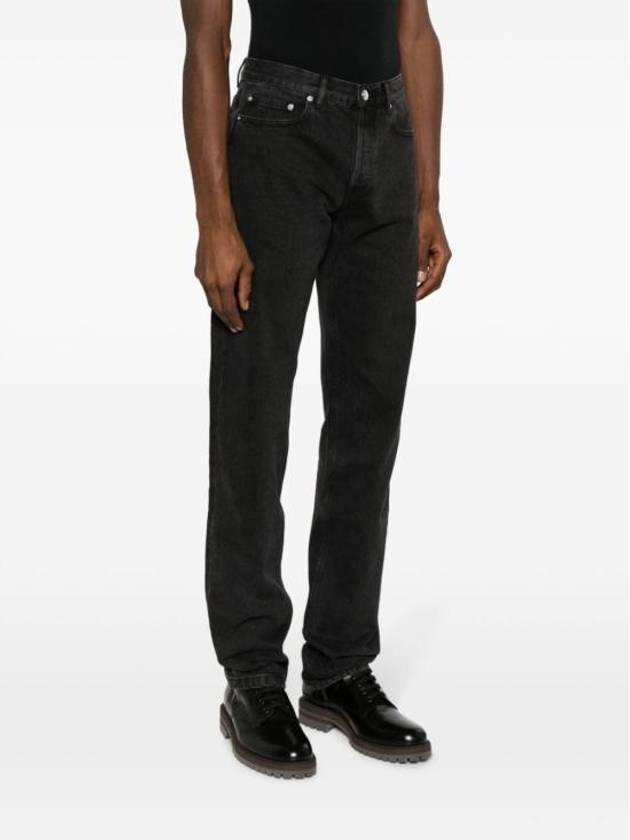 New Standard Straight Jeans Black - A.P.C. - BALAAN 4