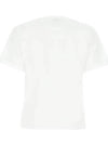 Rive Gauche Short Sleeve T-Shirt White - SAINT LAURENT - BALAAN 4