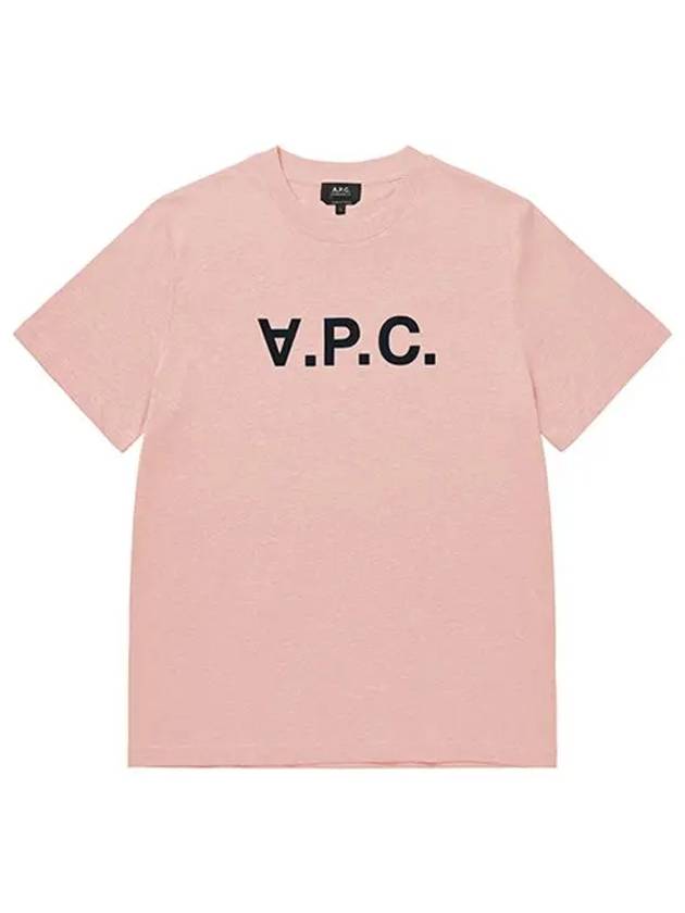 Standard Grand VPC Short Sleeve T-Shirt Pink - A.P.C. - BALAAN 2