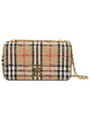 Boucle Lola Vintage Check Small Cross Bag Beige - BURBERRY - BALAAN 1