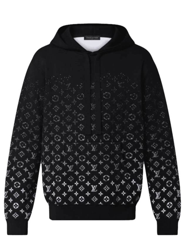 Men's Monogram Gradient Hoodie Black - LOUIS VUITTON - BALAAN 1