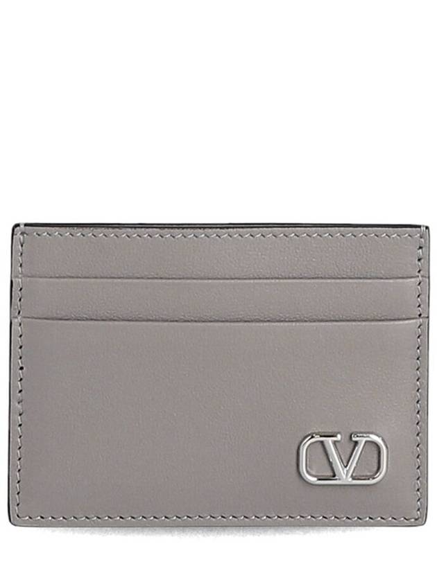 V Logo 4Y2P0T83 LMV G09 Card Wallet - VALENTINO - BALAAN 1