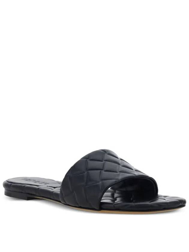 Flat Amy Mule Black - BOTTEGA VENETA - BALAAN 4