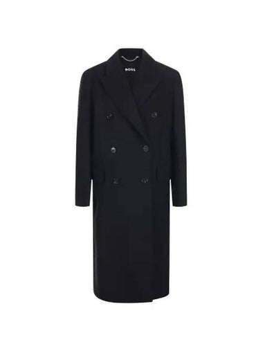 Women s wool blend double long coat 50524975 001 - BOSS - BALAAN 1