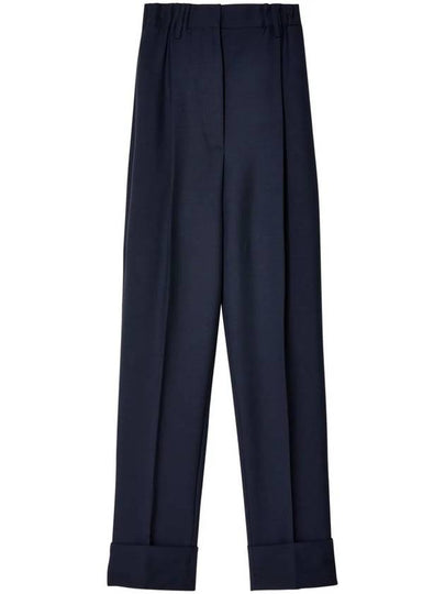 Light mohair straight pants navy - PRADA - BALAAN 2