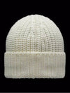 Wool Beanie White - MONCLER - BALAAN 4