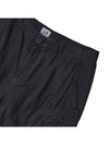 Lens Wappen Cotton Shorts Black - CP COMPANY - BALAAN 5