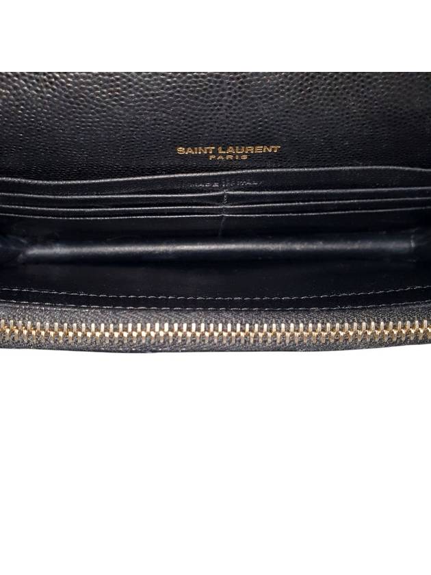 393953 Monogram Envelope Gold WOC Cross Bag - SAINT LAURENT - BALAAN 10