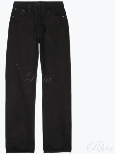 Relaxed Jeans Black - BALENCIAGA - BALAAN 2