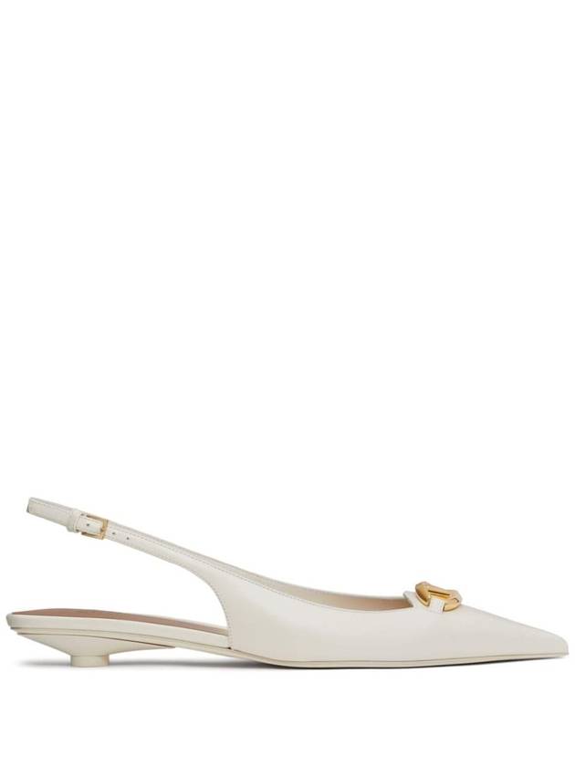 Valentino Garavani Flat shoes White - VALENTINO - BALAAN 1