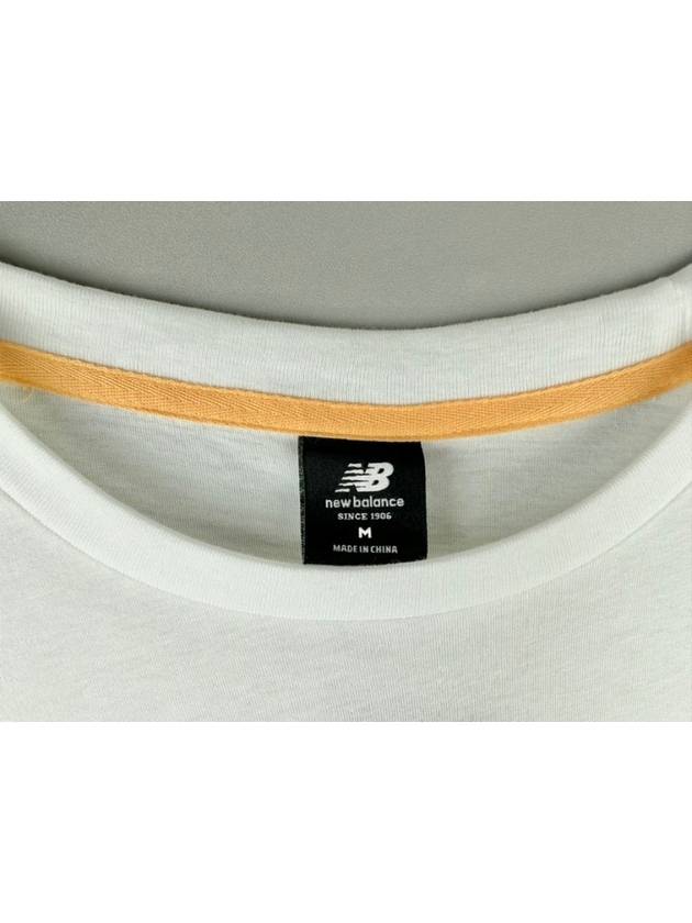 Logo short sleeve t shirt white - NEW BALANCE - BALAAN 5