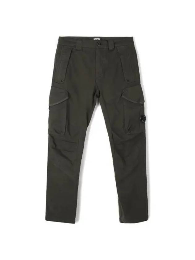 Elastic Sateen Ergonomic Pants s 15 CMP A058A 005529G 683 Stretch Satin Cargo Pants_Ergonomic Fit - CP COMPANY - BALAAN 1