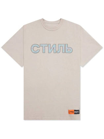 CTNMB Logo Strass T-Shirt - HERON PRESTON - BALAAN 1