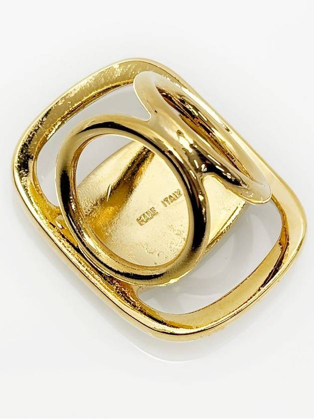 Ferragamo gold scarf ring 5VFEA54472 - SALVATORE FERRAGAMO - BALAAN 6