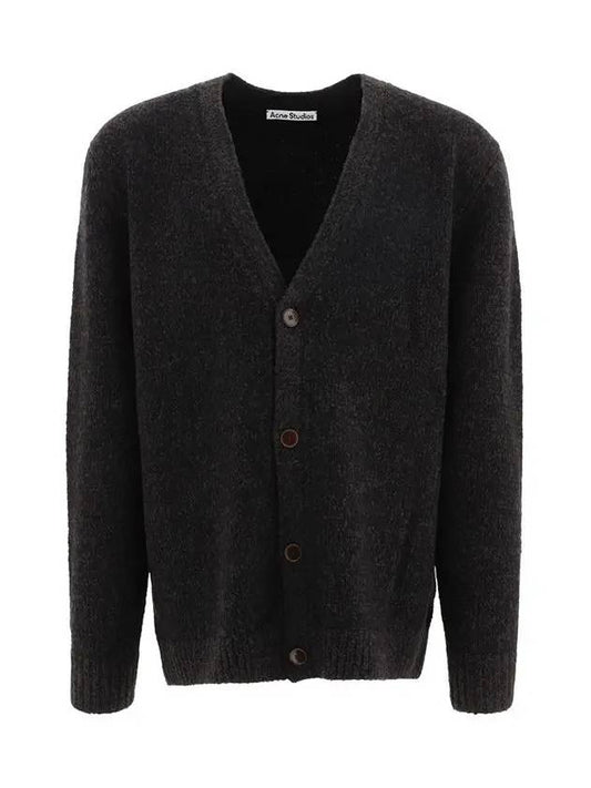 Wool blend cardigan B60222USED BLACK - ACNE STUDIOS - BALAAN 1